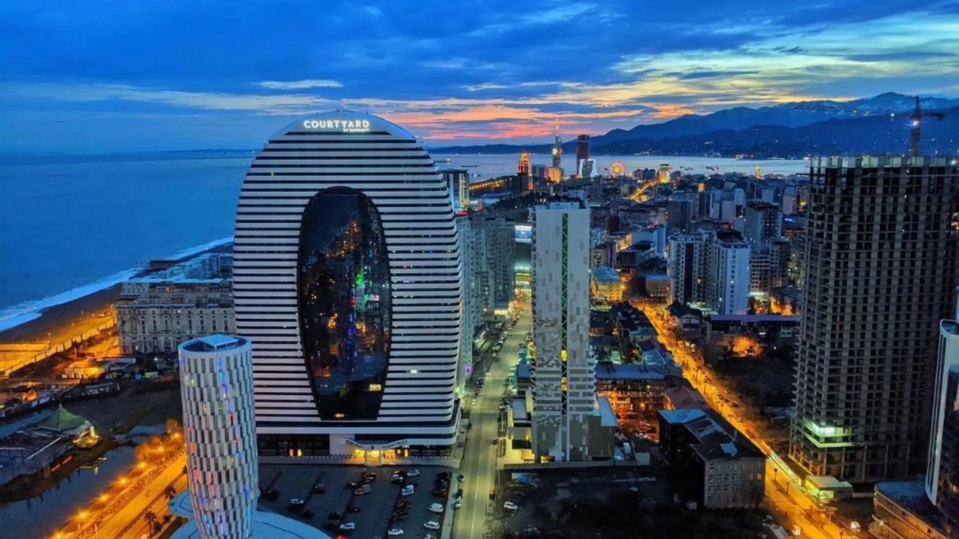 Orbi City-Panorama View In Batumi Apartment
